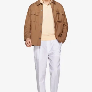 Overshirt tecnica tabacco