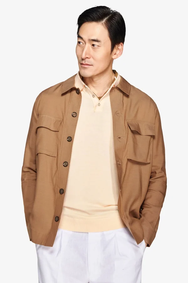 Overshirt tecnica tabacco - Image 2