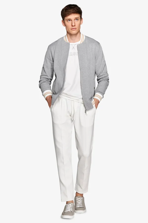Bomber DNJ grigio melange