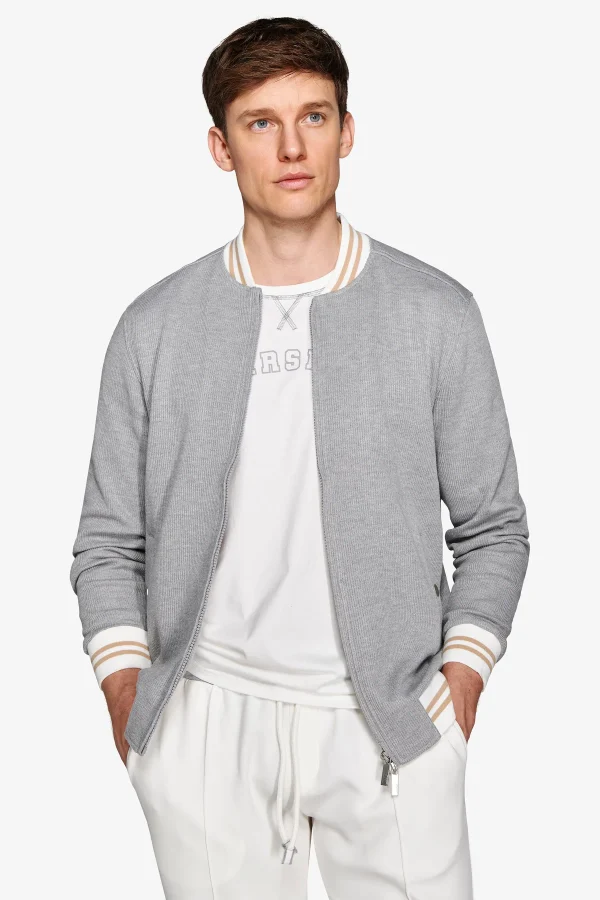 Bomber DNJ grigio melange - Image 2