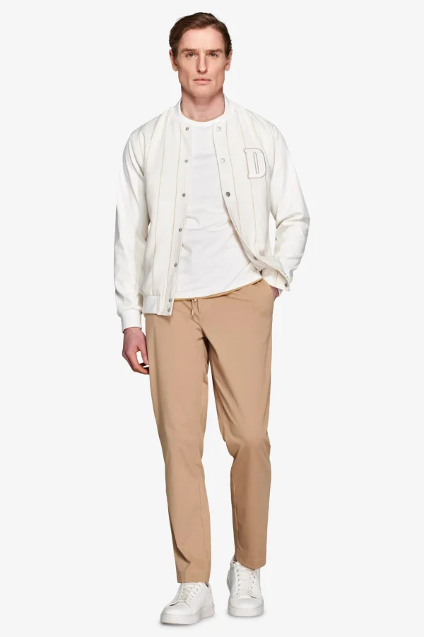 Bomber gessato DNJ panna - Image 2