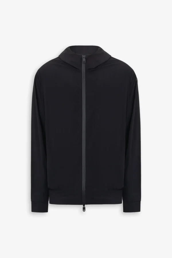 Giubbino modello felpa full zip DNJ nero