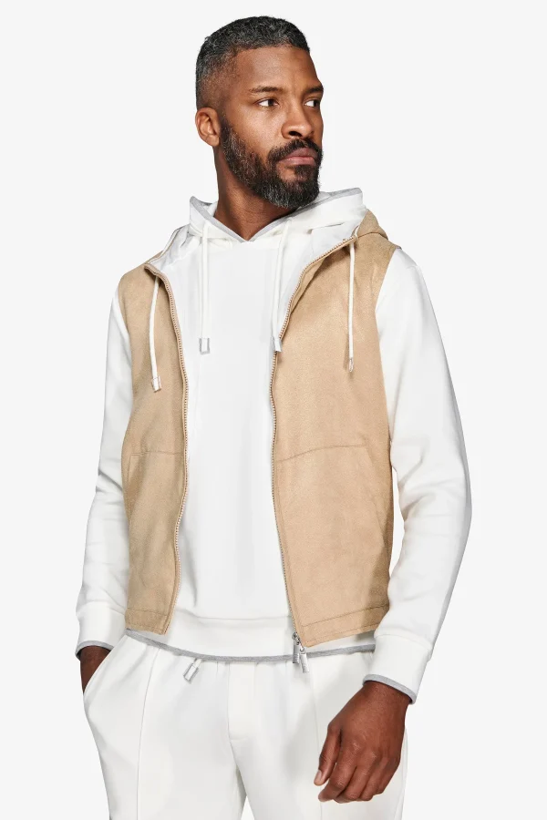 Smanicato full zip DNJ cammello